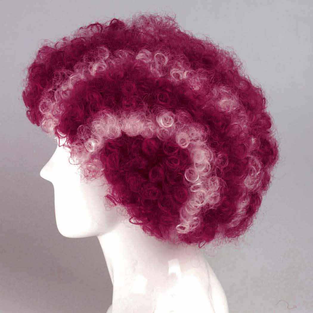 flagwigs, football wigs, fan wigs, afro wigs, mullet wigs, bob wigs, euro wigs,  premier league wigs,West Ham United Afro Wig