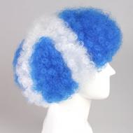 flagwigs, football wigs, fan wigs, afro wigs, mullet wigs, bob wigs, euro wigs,  premier league wigs,Everton Afro Wig