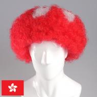 flagwigs, football wigs, fan wigs, afro wigs, mullet wigs, bob wigs, euro wigs,  premier league wigs,Hong Kong Afro Wig